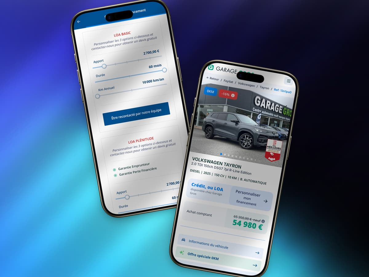 Garage Gros : parcours mobile et simulateurs